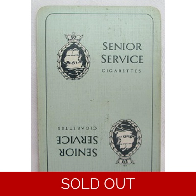 Senior Service Cigarettes Playing Cards